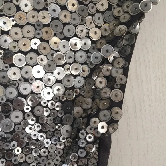 ASO Blair Waldorf Gossip Girl Valentino Sequin Silk Dress US 8 - Picture 9 of 12